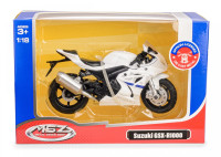 МСЗ СУЗУКІ GSX-R1000 білий 1:18