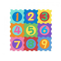 Килимок для головоломки з піни 32x32 см SMILY PLAY SP84502 Номери