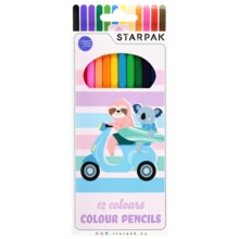 Олівці 12 кольорів Koala STARPAK 536290