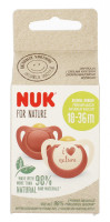 NUK Латекс заспокійлива соска 18-36м Fore Nature Red Op.2 шт. 10737877