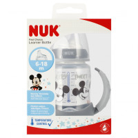 NUK 150 мл 6м+ пляшка з ручкою Перший Мікі зола 10215337