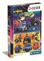Клементоні головоломки 2x20 штук Batwheels 24806