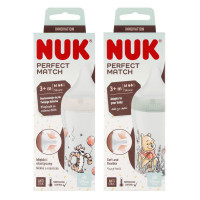 NUK пляшка 260мл Ідеальний матч Вінні Пух/Тигр говорити... M 10742027