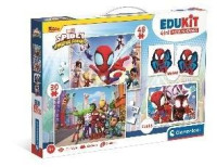 Клементоні 2-в-1 головоломка +Memo +Spidey Blocks 18295