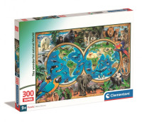 Клементоні головоломка 300 штук Noli Animal World 21723