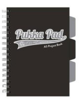 Kolozeszyt A5 100 аркушів чорний чек PUKKA 3099BK-WPC