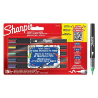 Акриловий маркер пензля 5 кольорів Sharpie PAPERMATE 2201182