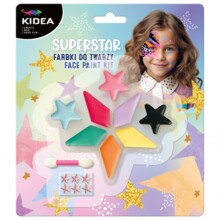 8kol фарби для обличчя + аксесуари Star Kidea DERFORM FDTG8KA