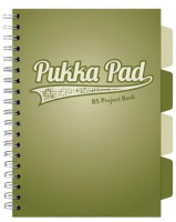 B5 100-сторінкова оливкова сітка PUKKA 3105OE-WPC