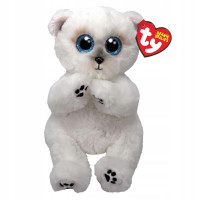 Плюшевий ведмедик 15cm білий Wuzzy METEOR TY41500