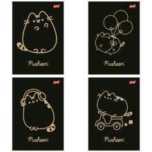 A5/60k ноутбук ламінований Pusheen U-pap A'10 ST сітки. МАЄВСЬКИЙ 675232