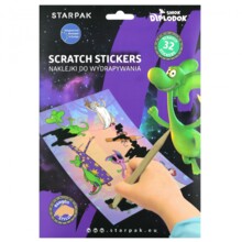 Diplodok STARPAK Creative Scratching Sticker Set 548946