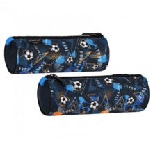 Пенал Tube 1замек Футбол синій STARPAK 550972