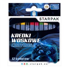 Милашки Pad STARPAK 12 Колір воскові олівці 559672