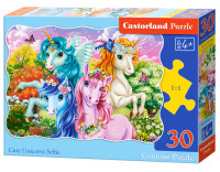 Пазл 30 ель. Милі єдинороги SelfieCASTORLAND B-03822