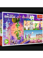 Головоломка 24el Maxi Curious Dragon Diplodocus TREFL 14376 TR