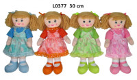 ГАНЧІРКА ЛЯЛЬКА 30CM МЕТЕЛИК ПЛАТТЯ SA FOL