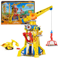 Paw Patrol Rubble &amp; Crew – Construction Crane: Crane Tower Playset (Spin Master)