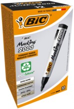 Постійний маркер BiC Marking 2000 Чорна кругла коробка з 12 наконечниками