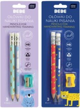 OLOWEK ДЛЯ НАВЧАННЯ PIS HB З GUM 2 PCS+TEMPER INT B/C