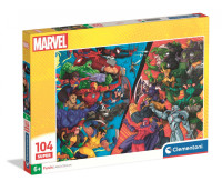 Клементоні головоломки 104EL 25059 MARVEL ГЕРОЇ PUD6