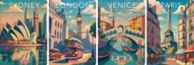 М'який брюльйон HERLITZ RETRO CITY A5 96 аркушів у клітинку з полем
