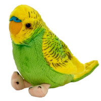 Будзигар Будзигар 13см зелений/жовтий BEPPE 13728 BS