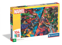 Клементоні головоломки 104 Супер колір Marvel елементів 25061