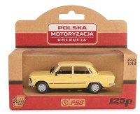 ПОЛЬСЬКА АВТОМОБІЛЬНА КОЛЕКЦІЯ Polski Fiat 125p MR YELLOW 1:43