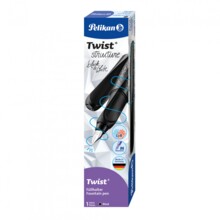 PELIKAN TWIST STRUCTURE авторучка сталь. М чорний