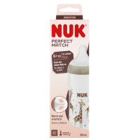 NUK пляшка 360мл Ідеальний матч Жирафа говорити. XL 10216018