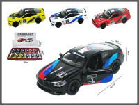 Легковий автомобіль металевий 1:36 BMW M8 купе mix4 A'12 520380