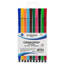 Тонкий примірник 10 кольорів 0, 4 мм у корпусі STARPAK 569628