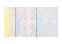 OXFORD FLORAL A5 Notebook 80 сторінок рядка