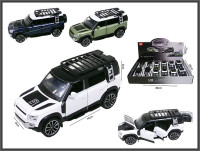 Land Rover &amp; Range Rover 14см позашляховий металевий автомобіль звук/легкий HX236