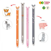 Uszaki Babe Erasable Pen, 0, 5 мм, синій, щасливий колір PUD A'12