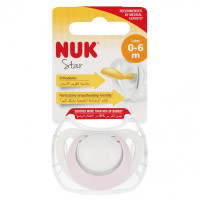 NUK Star Рожева заспокійлива соска 10726069