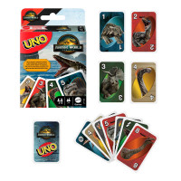 UNO Jurassic World Cards Rebirth Card Game