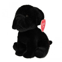 Бульдог собака опудала тварини 25cm чорний BEPPE 14187 BS