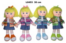 30CM ГАНЧІРКА ЛЯЛЬКА В СВЕТРІ МУЛЬТИКОЛЬ СА ФОЛЬ