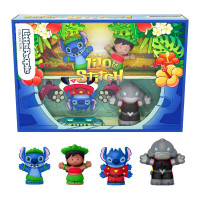 Маленькі люди збирають Lilo та Stitch Figures 4 пакети