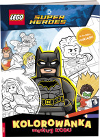 Lego Dc Comics Super Heroes. Розмальовка за кодом