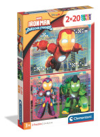 Клементоні головоломки 2X20El 24828 Ironman Дісней Pud6