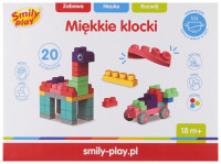 М'які блоки 20el 20.5x6x27.5 SMILY PLAY SP84944