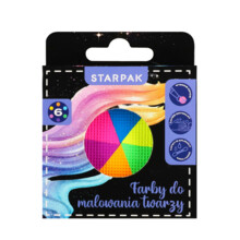Фарби для обличчя 6 кольорів палітра STARPAK 576506
