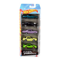 Гарячі колеса Форсаж Металеві автомобілі 5-Pack JDR19 WB12