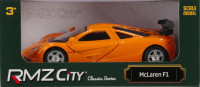 Легковий автомобіль металевий P/B 16x7x7 MCLaren F1 помаранчевий DAFII K-176