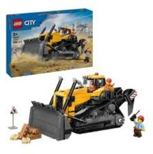 Лего Жовтий бульдозер LEGO 60466 Будівельні блоки