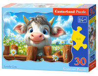 Пазл 30 ель. Мила корова CASTORLAND B-03839
