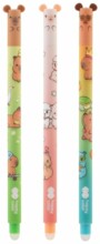 Стирається ручка, Капібара, Капі Fun 0.5mm, синій, щасливий колір A'12